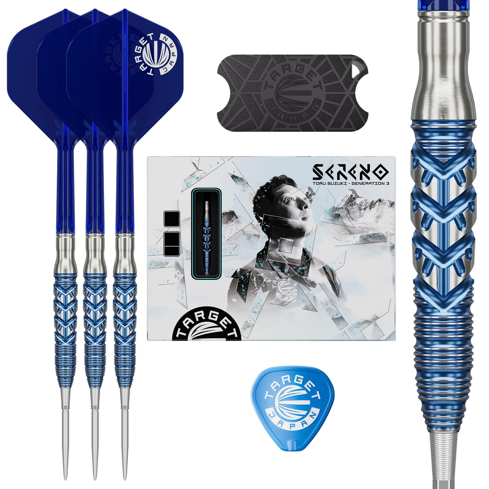 Target Japan Toru Suzuki Sereno G3 Swiss Point 90% - Darts Tikat
